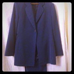 Cobalt Blue Pants Suit